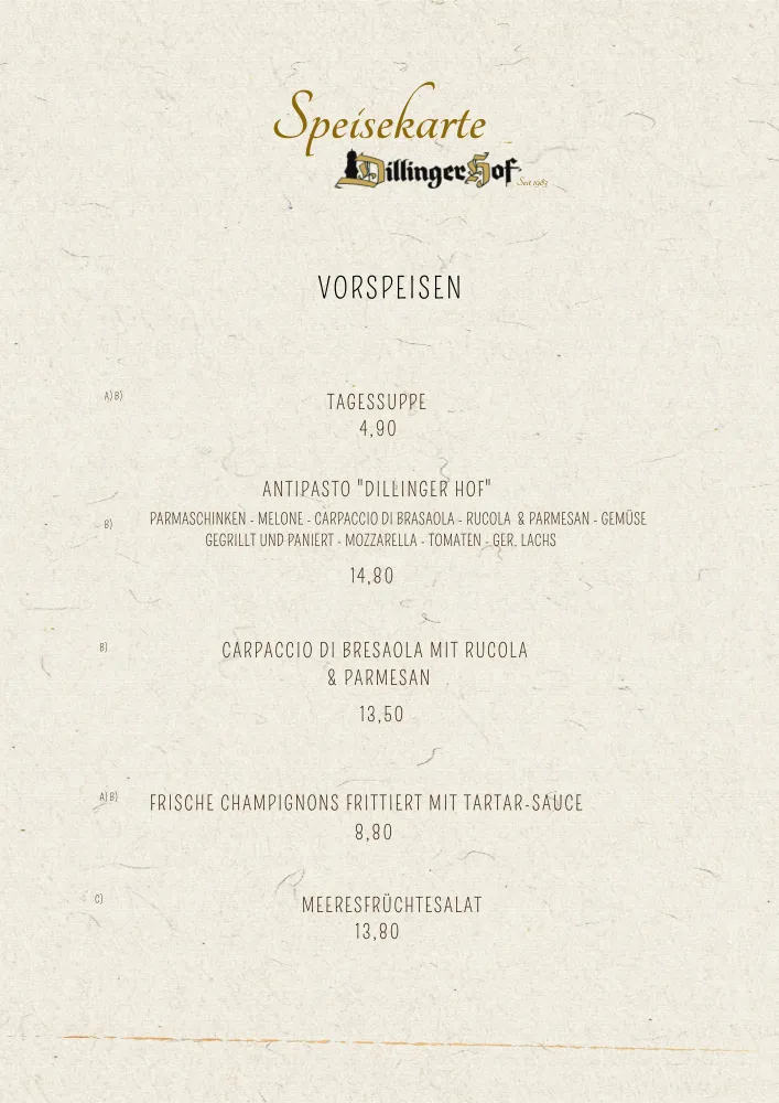 Menu_Restaurant Dillinger Hof_Donau_image_1
