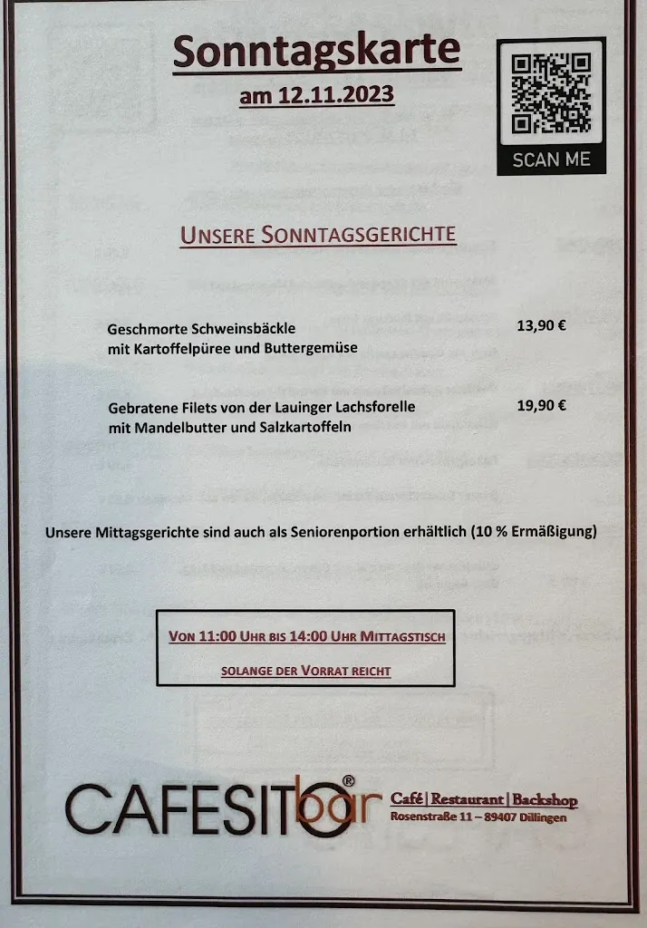 Menu_CAFESITObar Dillingen_Donau_image_1