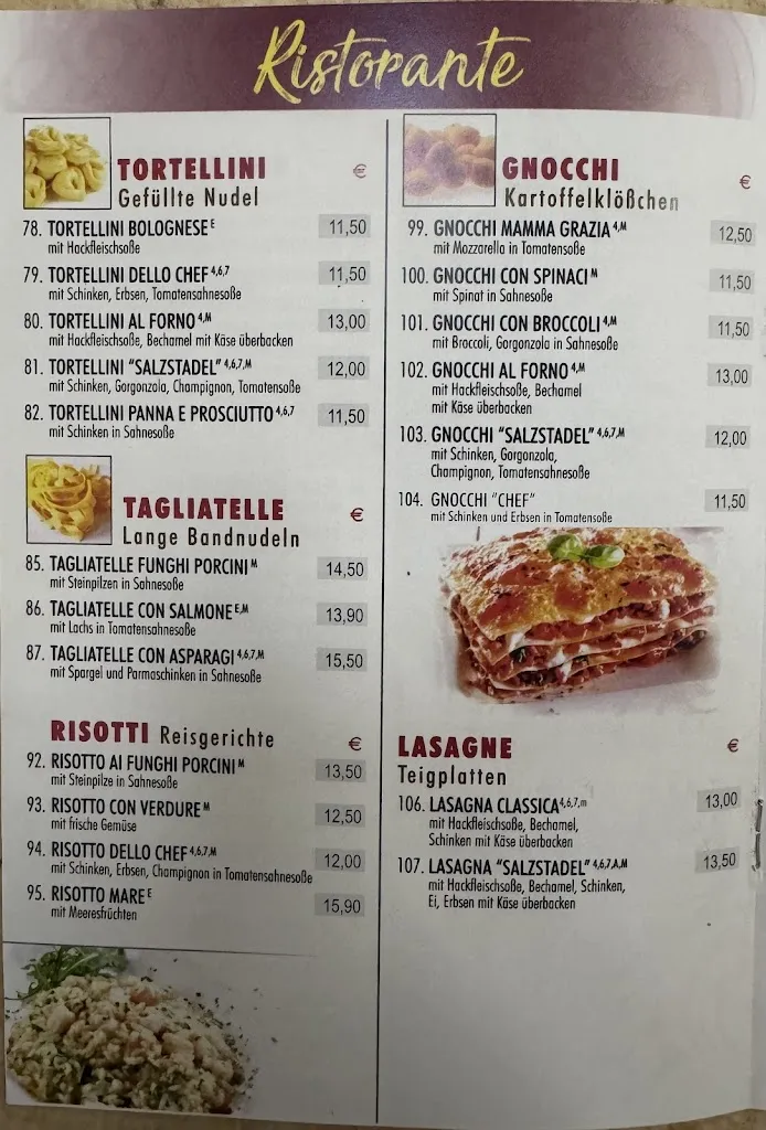 Menu_Restaurant Pizzeria Salzstadel_Lauingen_immagine_4