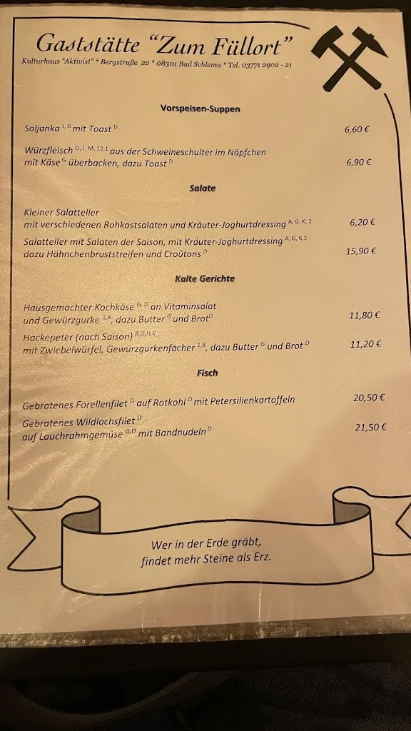 Menu_Zum Füllort_Schlema_immagine_1