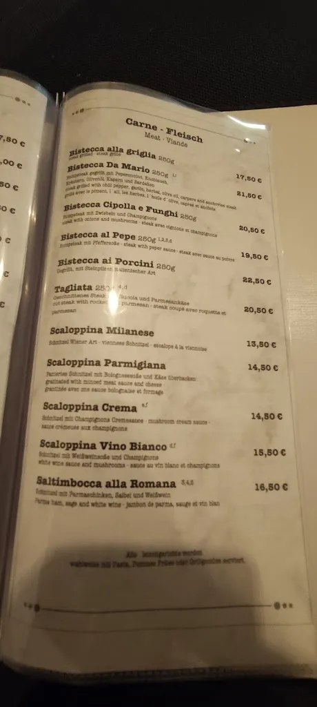 Menu_Ristorante Pizzeria Da Mario_Wadgassen_image_1