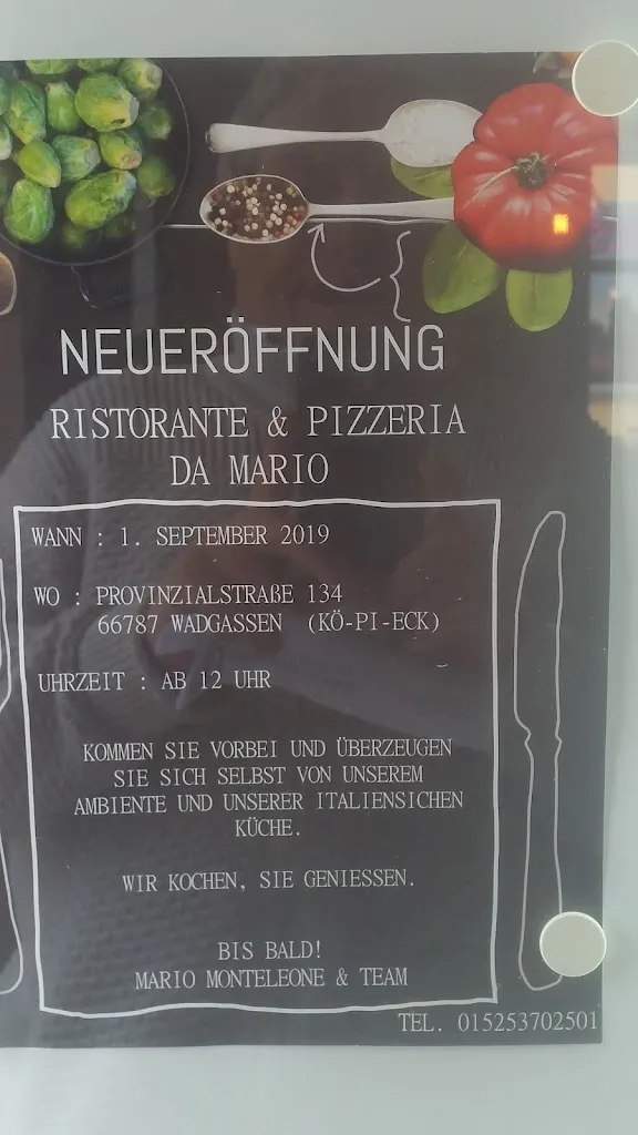 Menu_Ristorante Pizzeria Da Mario_Wadgassen_image_3