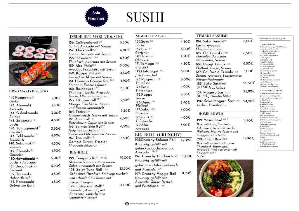 Menu_Asia Gourmet_München_imagen_1