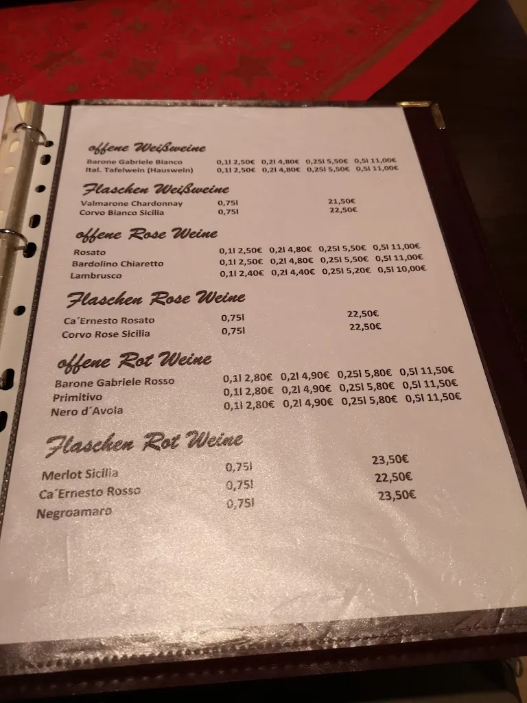 Menu_Pizzeria Restaurante La Bettola_Wadgassen_immagine_1