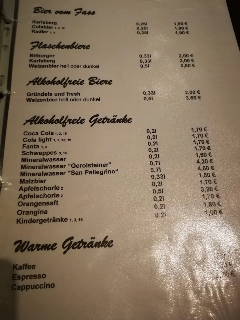 Menu_Pizzeria Restaurante La Bettola_Wadgassen_immagine_4