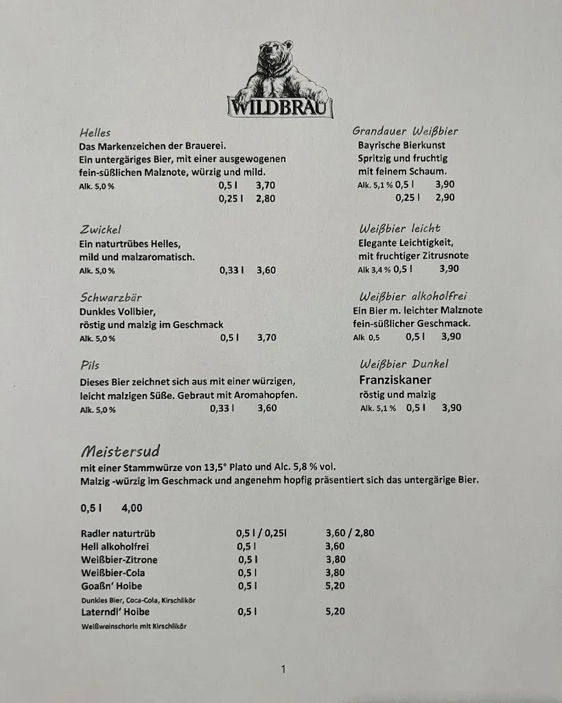 Menu_Schloßgaststätte Elkofen_München_image_1