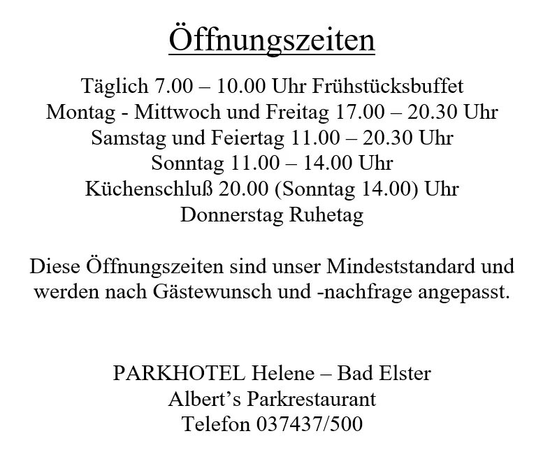 Menu_Albert's Parkrestaurant_Elster_image_1