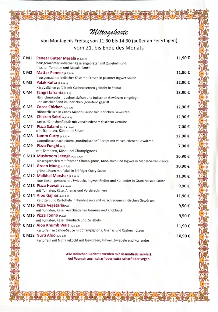 Menu_Juraj Palace_München_immagine_3