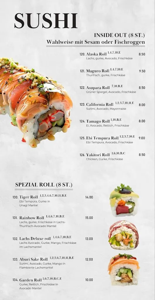 Menu_Restaurant MIO - Sushibar & Asia Cusine_Düben_immagine_2