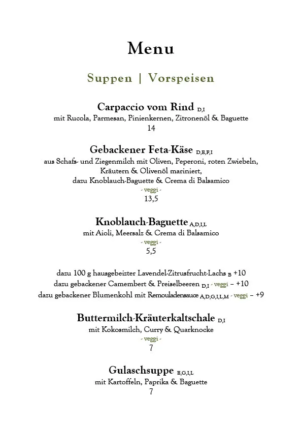Menu_HEIDE SPA: Mühlenstube & Biergarten_Düben_image_4