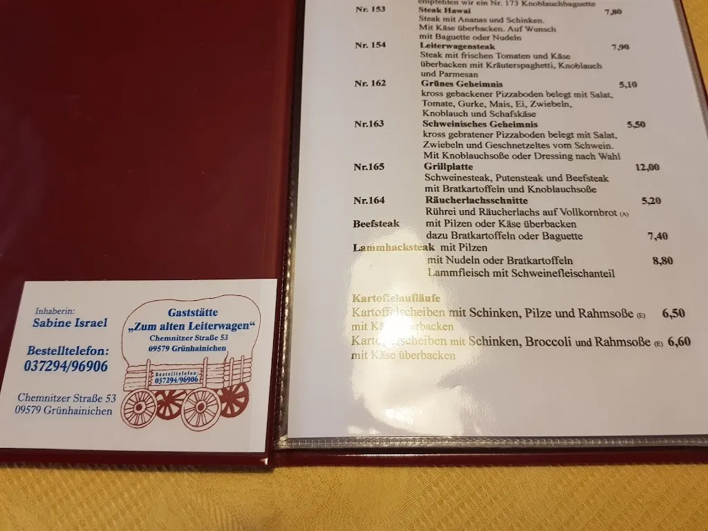 Menu_Zum Alten Leiterwagen_Grünhainichen_immagine_1