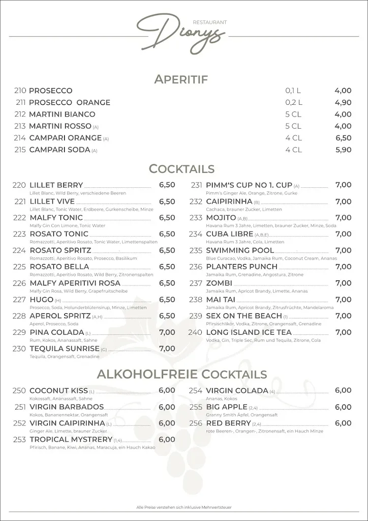 Menu_Restaurant Dionys_Colditz_image_1