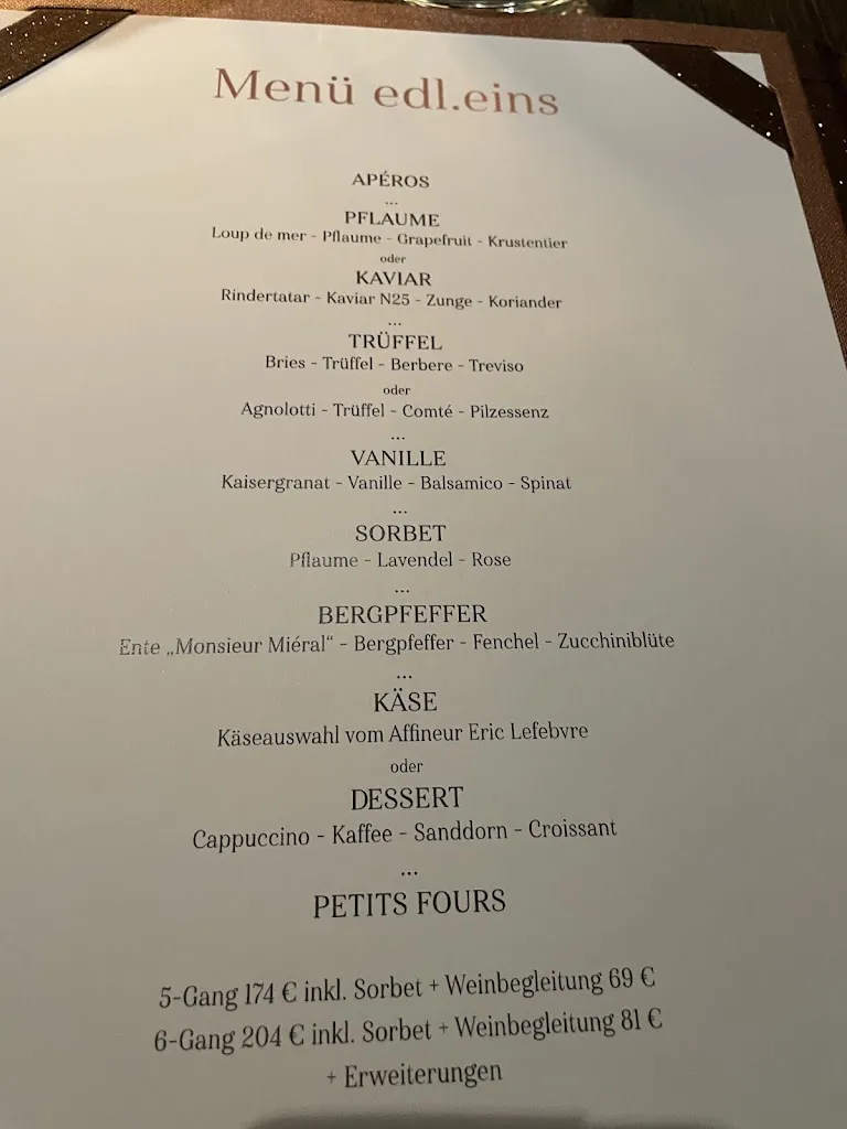 Menu_edl.eins Restaurant_Deggendorf_image_1