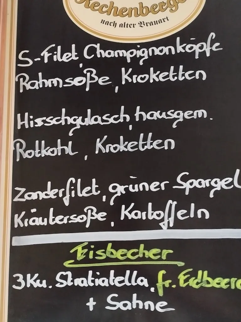 Menu_Gaststätte LINIE 