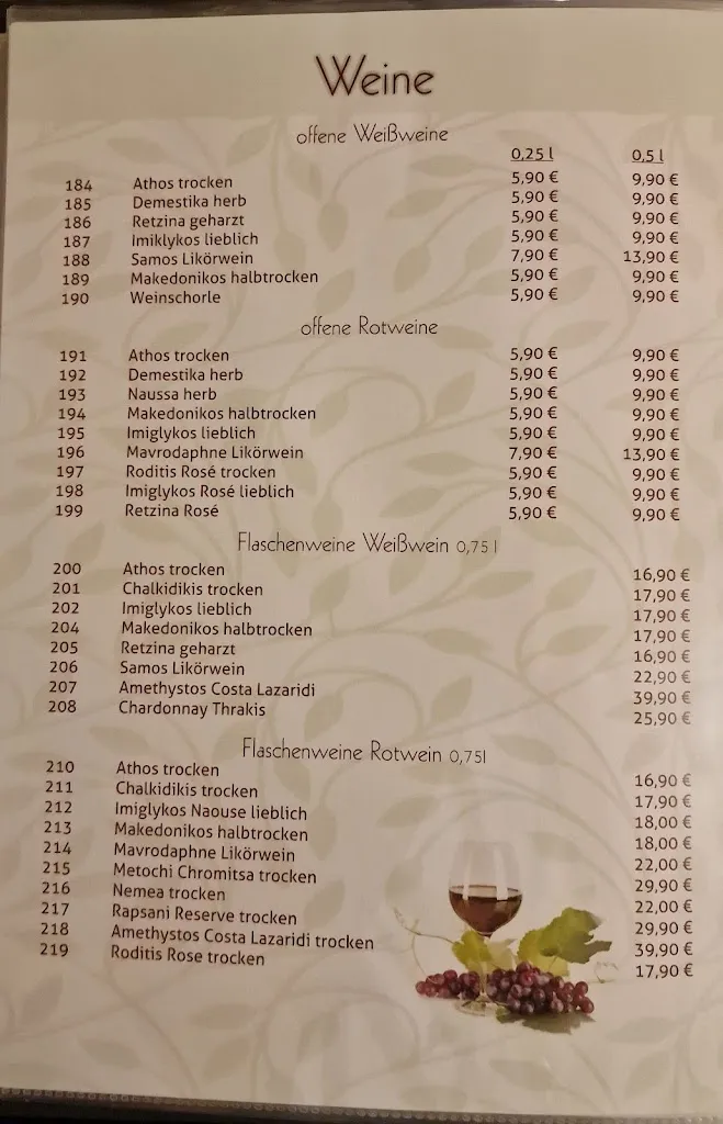 Menu_Griechisches Restaurant Athos_Freiberg_image_1