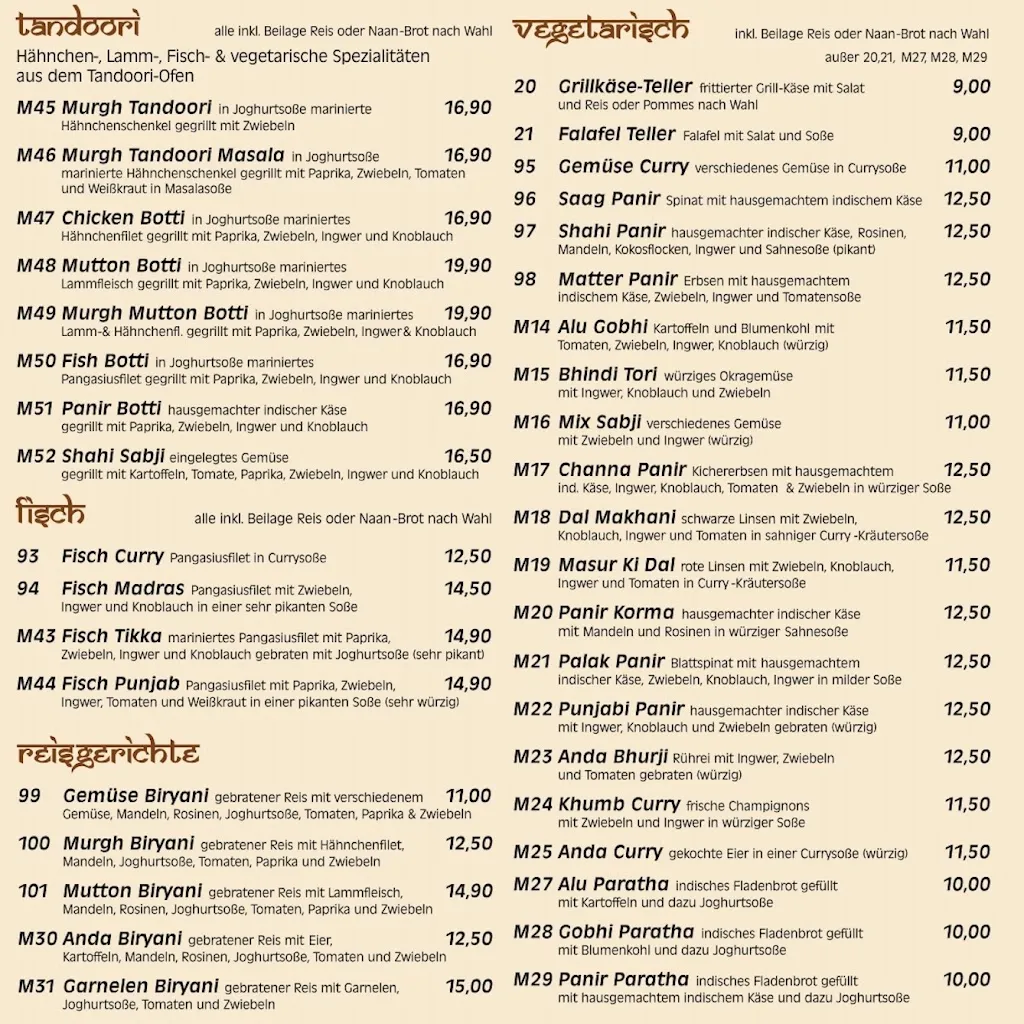 Menu_Shahi Curry House - Indisches Restaurant_Freiberg_image_2
