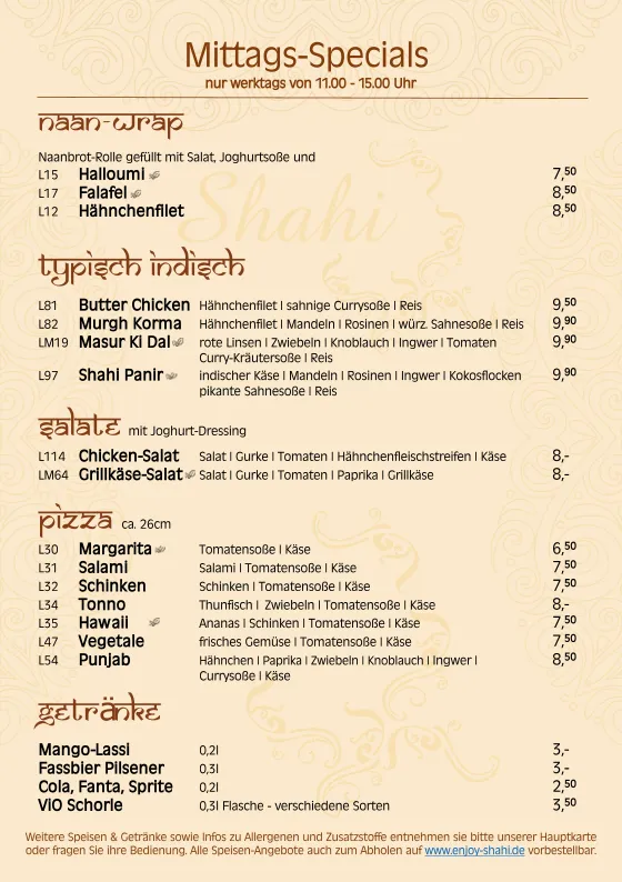 Menu_Shahi Curry House - Indisches Restaurant_Freiberg_image_4