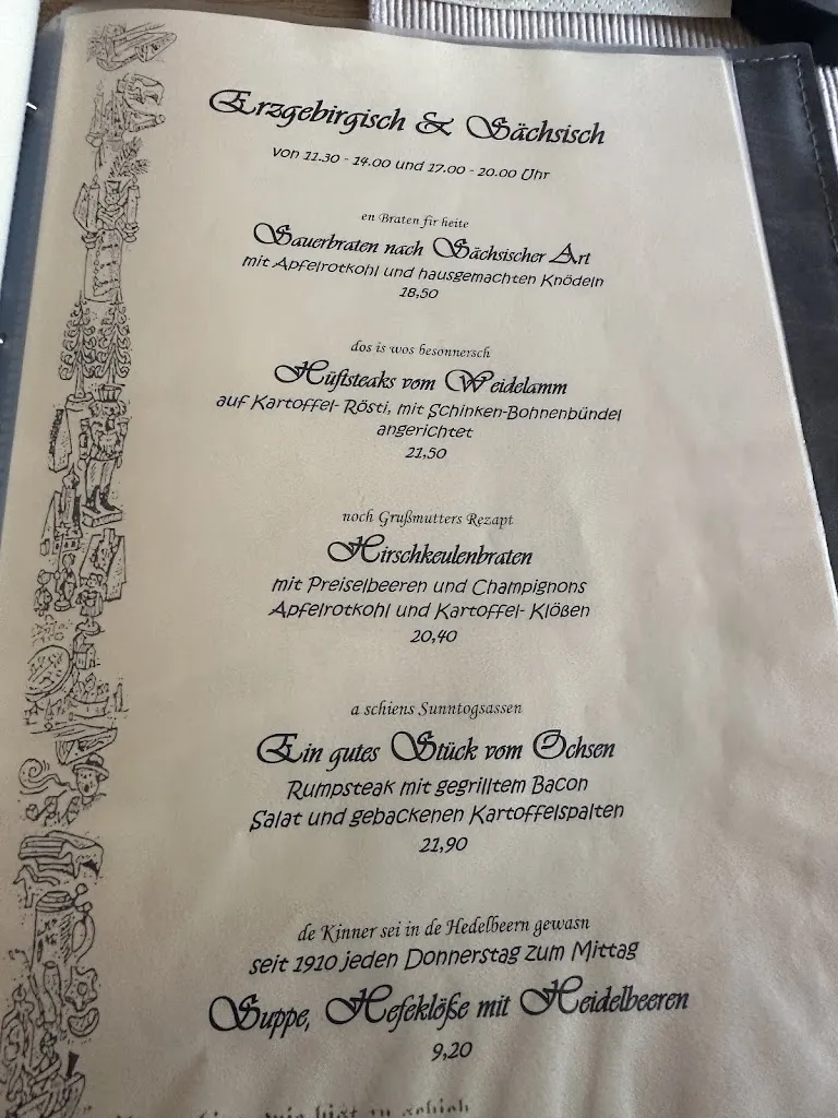 Menu_Gaststätte Eschenhof_Dippoldiswalde_immagine_1