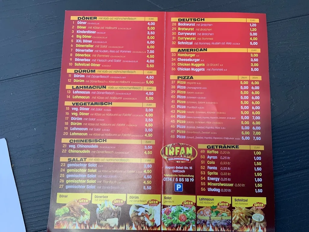Menu_Irfan Schlemmerbistro_Delitzsch_image_1