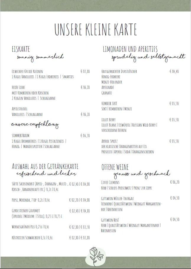 Menu_Zur Margarethenmühle GmbH – Landgasthof und Waldhotel_Roßwein_image_2