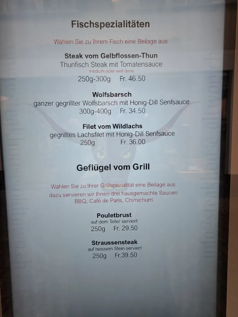 Menu_Steakhouse Old Town_Zürich_image_2