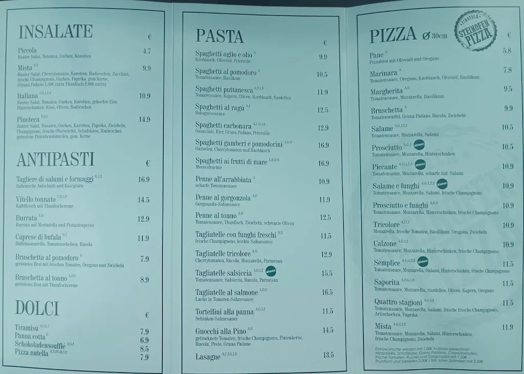 Menü_PINOTECA PIZZA PASTA VINOBAR_Frankenthal_Bild_1