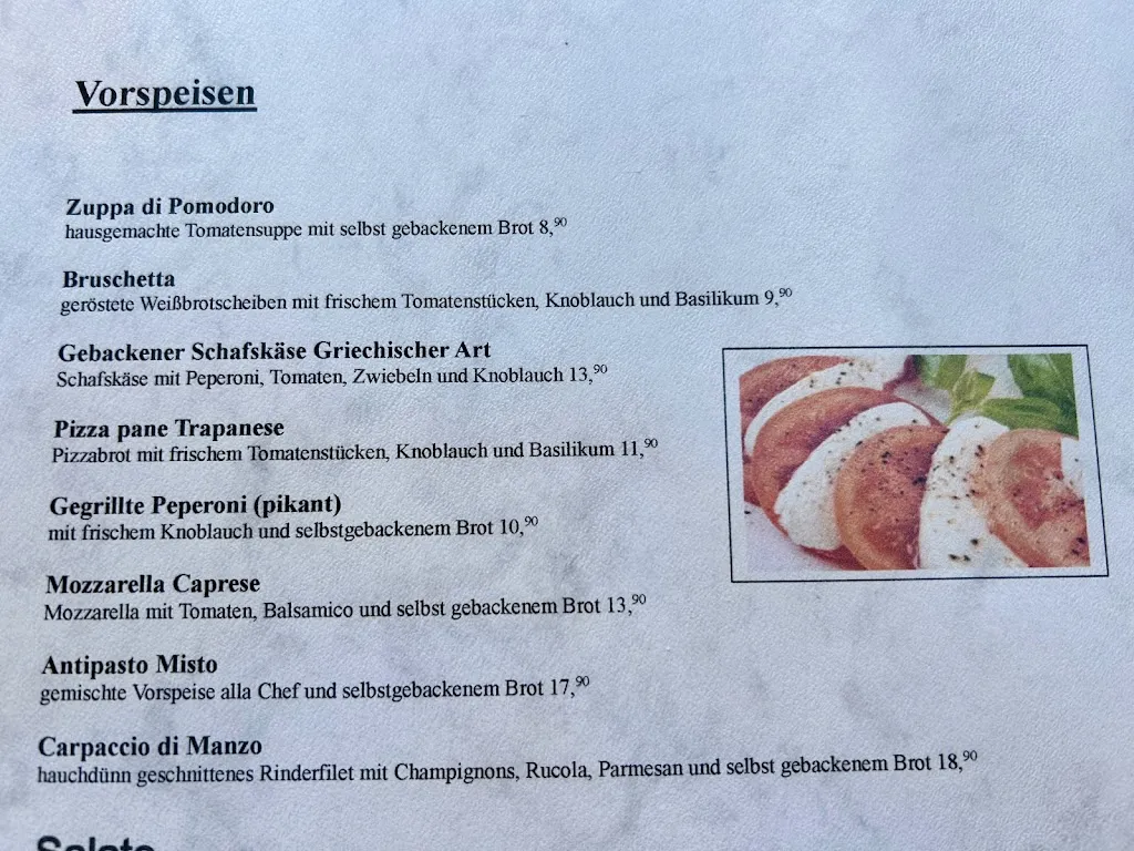 Menu_Ristorante-Pizzeria Porto Vecchio am Rosengarten_Frankenthal_image_1