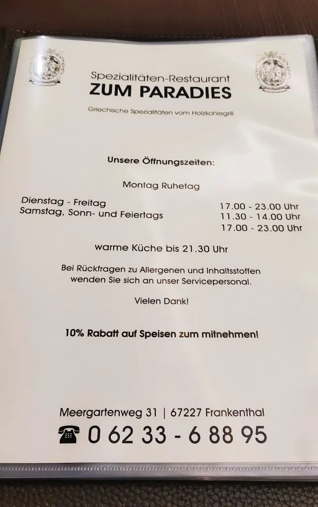 Menu_Zum Paradies_Frankenthal_immagine_3