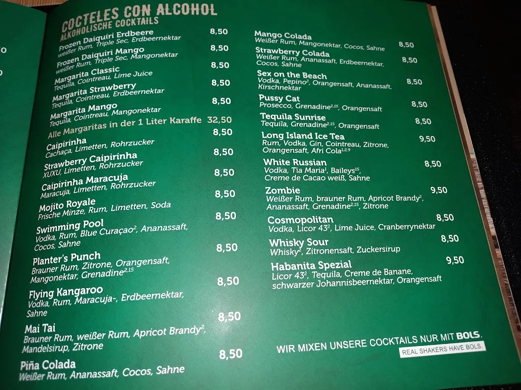 Menu_Habanita Café - Bistro - Restaurant_Frankenthal_immagine_3