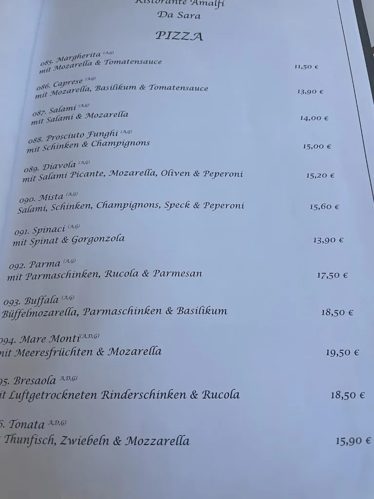 Menu_Ristorante Amalfi_Meißen_image_3