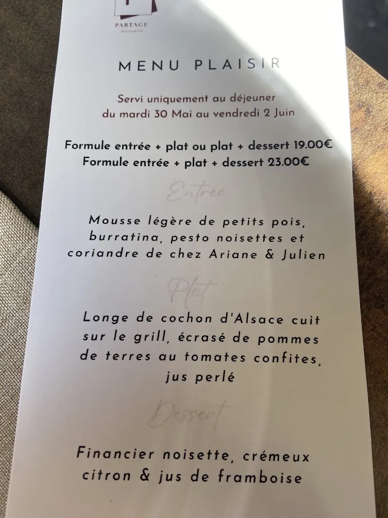 Menu_Restaurant Partage_France_immagine_4