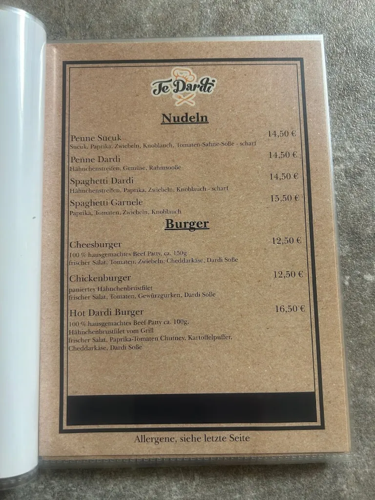 Menu_Te Dardi_Laufenburg_immagine_2