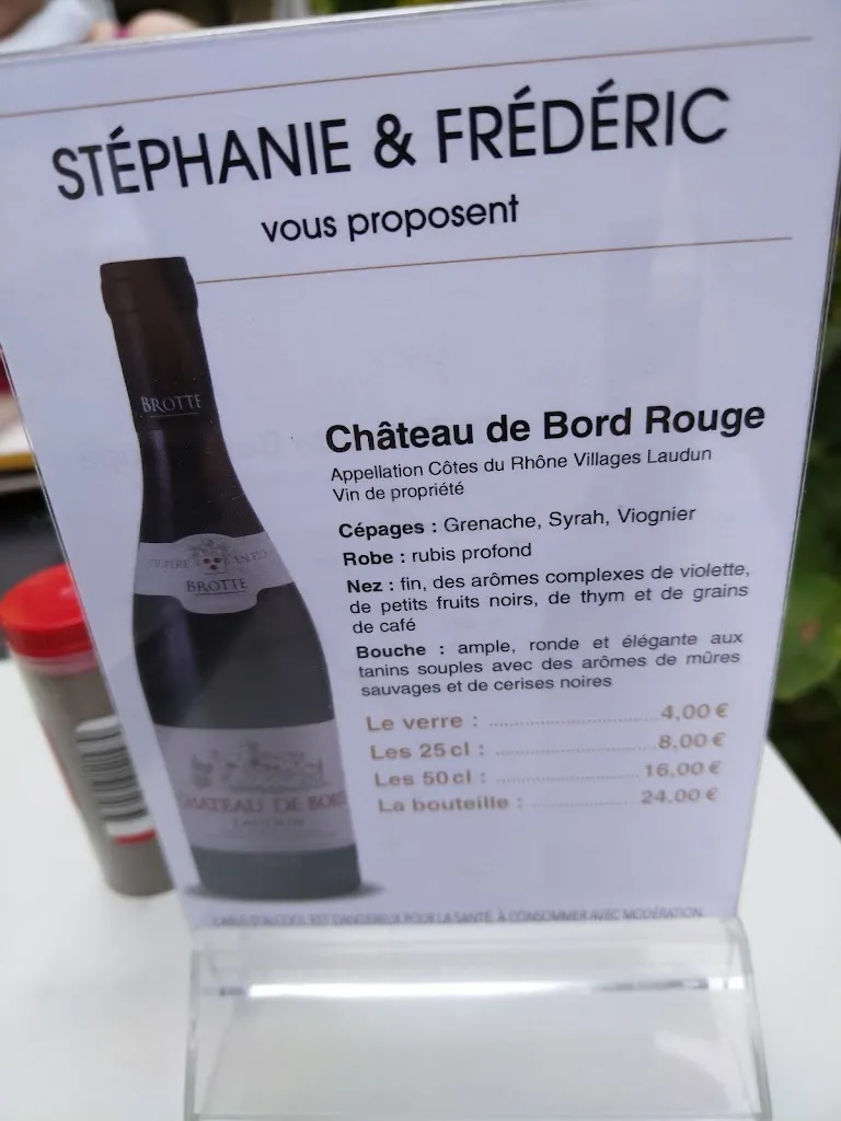 Menu_Restaurant des Vosges_France_image_1