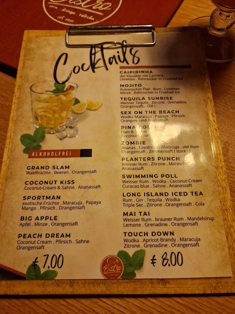 Menu_Das Bistro & Kleinkunstbühne - Laufen_Laufen_image_1