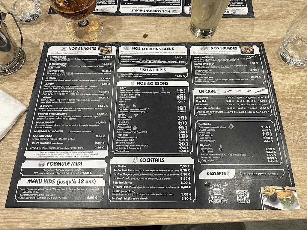 Menu_Fun Burger OBERNAI_France_image_4