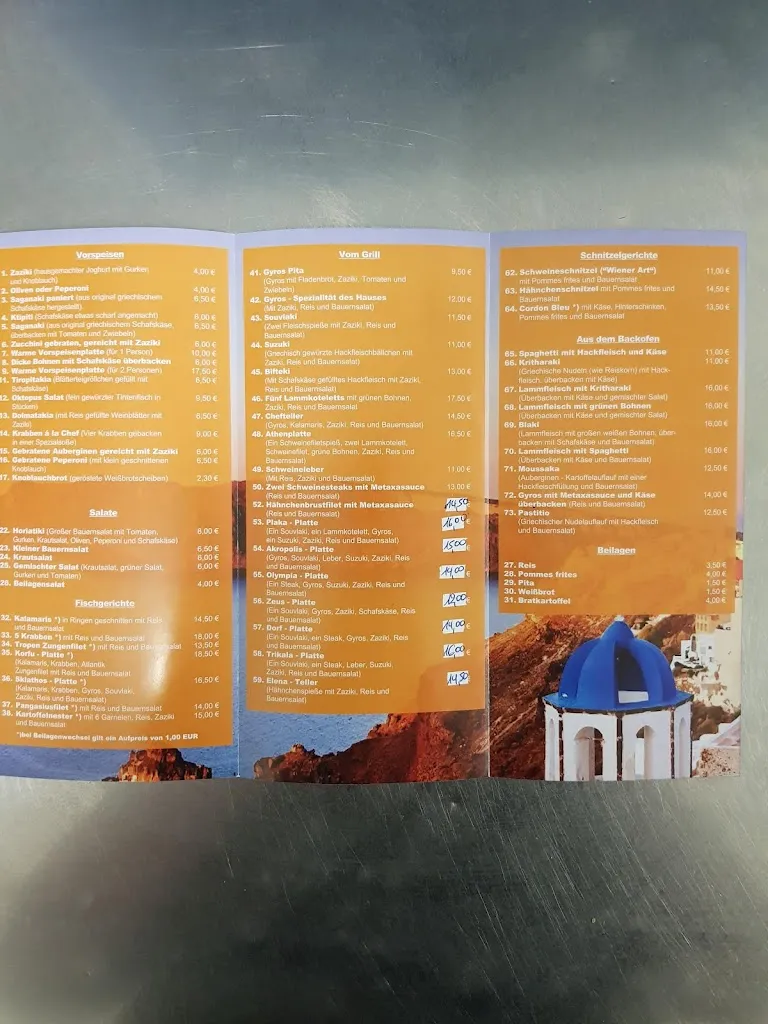 Menu_Griechisches Restaurant Elena_Rehau_image_1