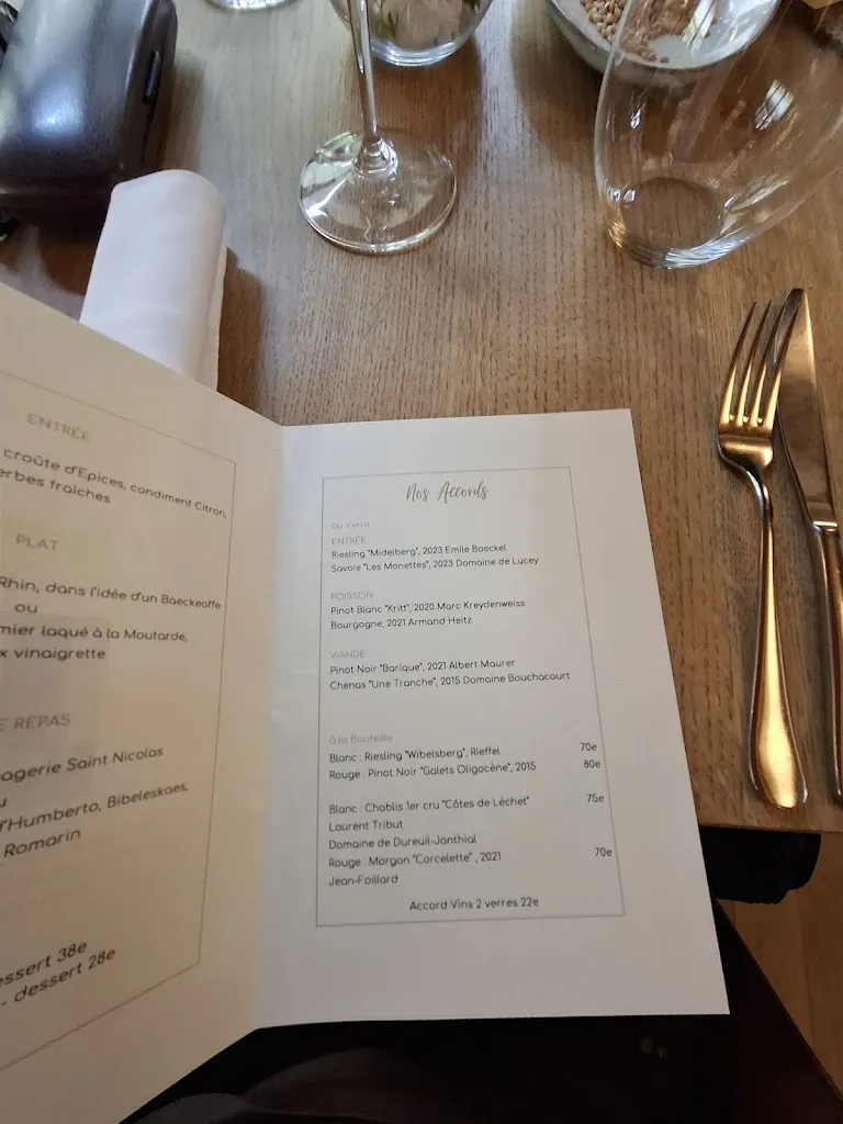 Menu_La Table du 5_France_image_1