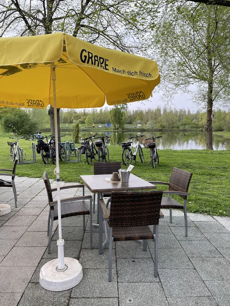 Restaurant am See "Au am Rhein" restaurant in Rhein