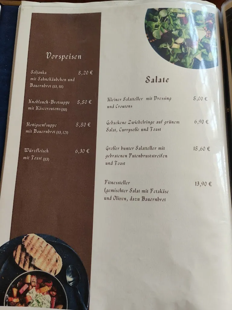 Menu_The Old Town Inn_Görlitz_image_1