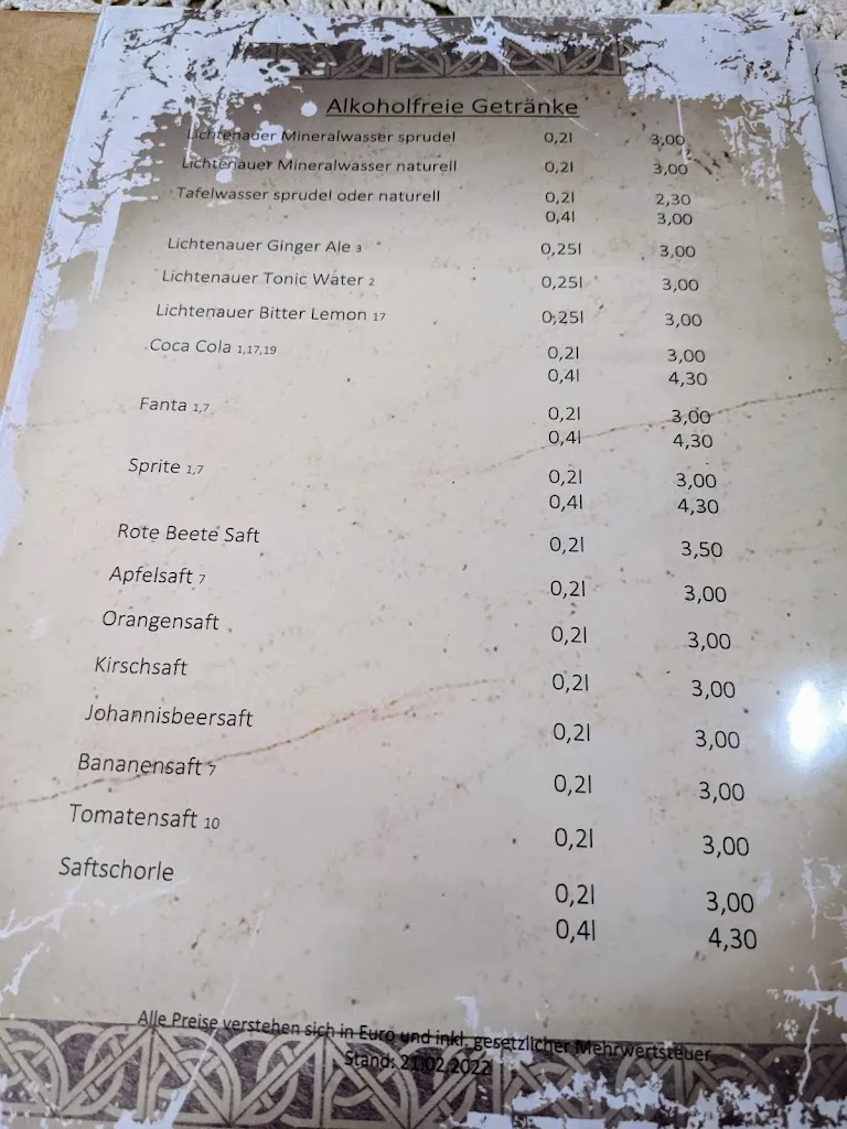 Menu_The Silesian Oasis_Görlitz_image_1