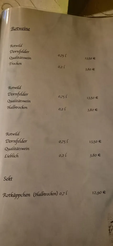 Menu_Gaststätte Zur Schäferei_Görlitz_immagine_1