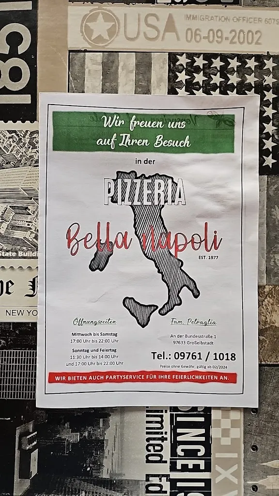 Bodo Hinzen_Pizzeria Bella Napoli_Großeibstadt_review