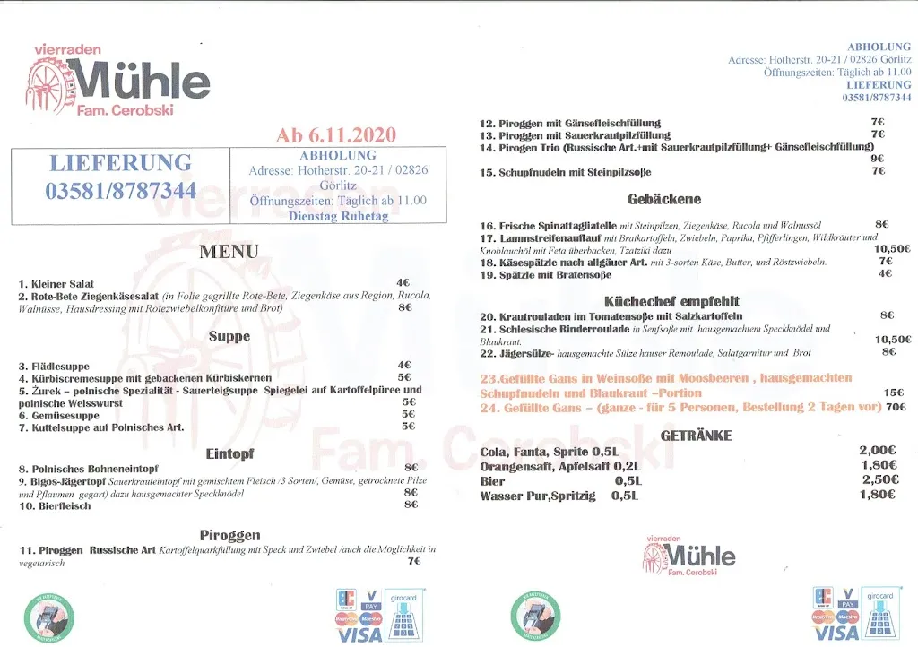 Menu_Restaurant Vierradenmühle_Görlitz_image_2