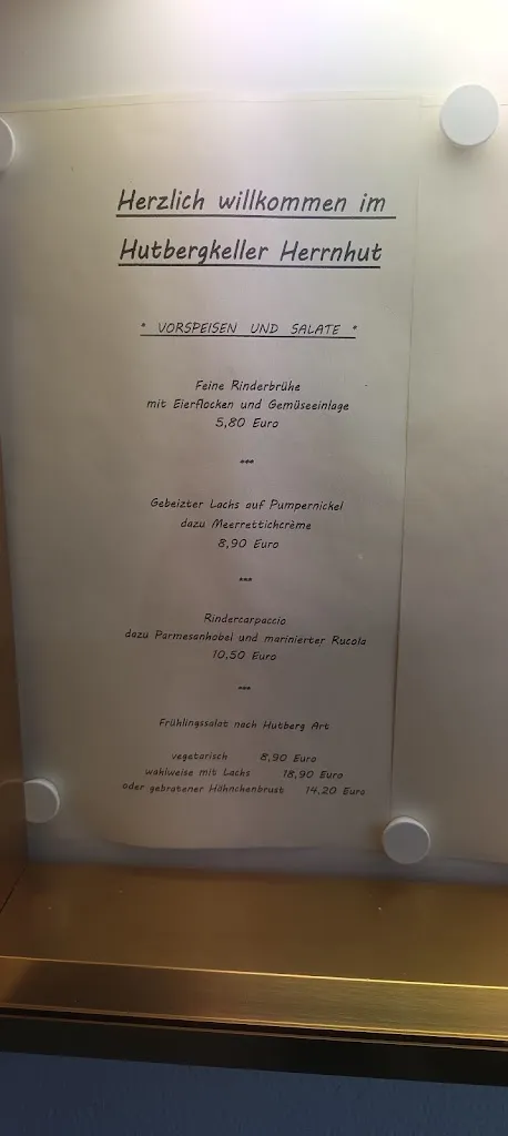 Menu_Hutbergkeller Herrnhut_Herrnhut_imagen_1