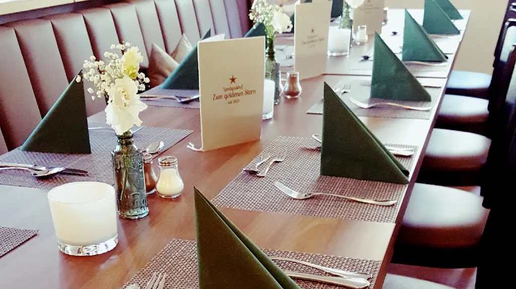 Landgasthof "Zum goldenen Stern" ristorante a Großheirath