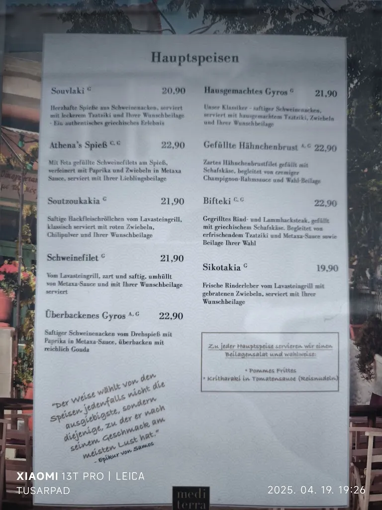 Menu_Restaurant Mediterraneo_Homburg_image_4
