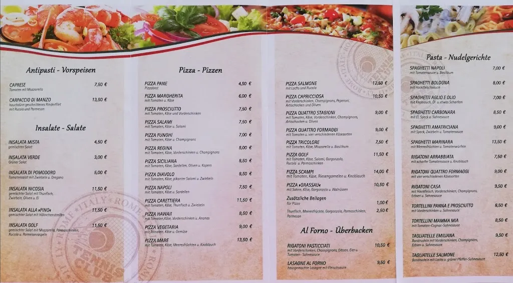 Menu_Da Pino Grassau - Im Tennisclub_Grassau_image_1