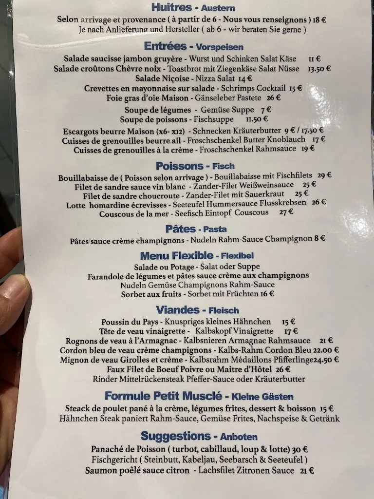 Menu_Restaurant Au Bord du Rhin_France_image_3