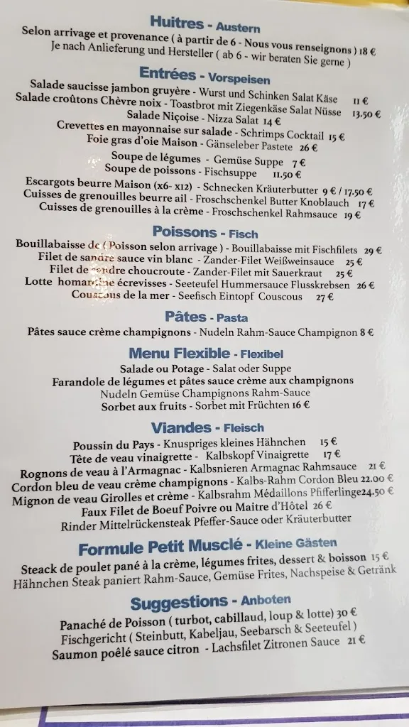 Menu_Restaurant Au Bord du Rhin_France_image_4