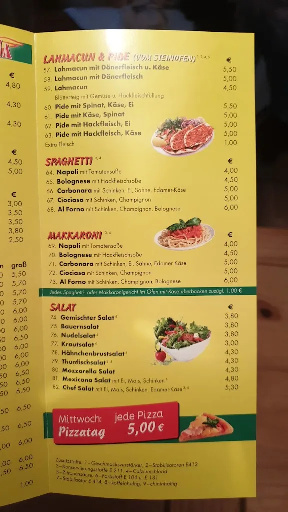 Menu_Arena Bistro & Bar_Löbau_immagine_2